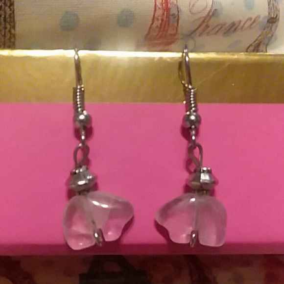 made by me Jewelry - Bear Amethyst Crystal Southwestern Earrings made by me Jewelry - Bear Amethyst Crystal Southwestern Earrings